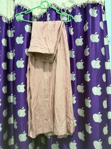 Elegant Pink Floral Kurti Set