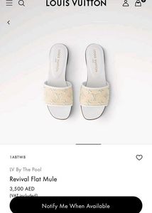 Louis Vuitton Women's Flat Sandals