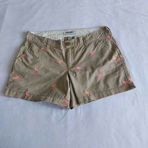 Cute Embroidered Summer shorts🦩