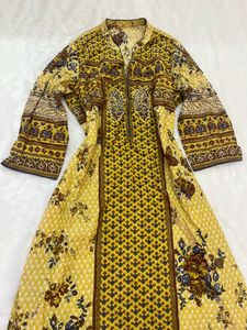 Mustard Long Kurti!