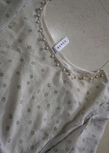 Elegant Pearl Embellished Top
