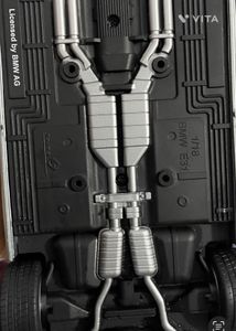 Silver BMW850csi Licensed by BMW AG Diecast Model