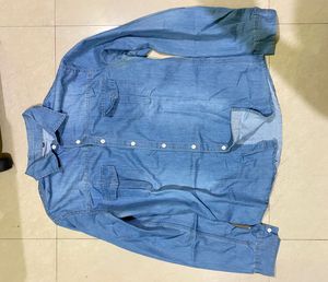 Classic Blue Denim Shirt