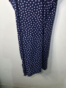 Navy Blue Polka Dot Cami Night top