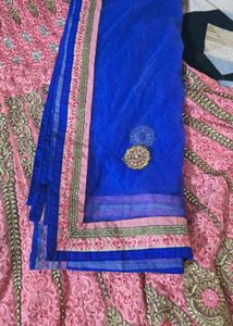 Stunning Pink Embroidered Lehenga Choli