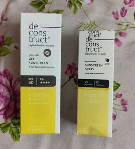Deconstruct Sunscreen Duo - Gel & Spray