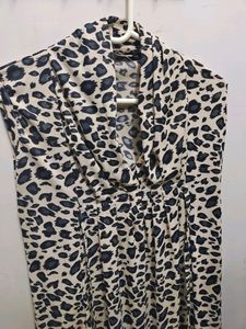 Tiger Print Bodycon Dress
