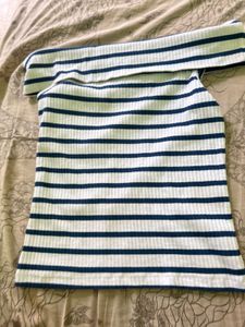 Striped Off-Shoulder Top