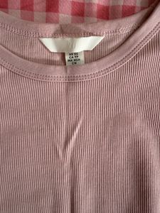 Pink Ribbed Top