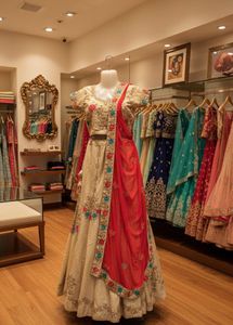 Embroidered Lehenga Choli Set