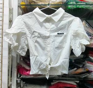 Chic White Puff Sleeve Blouse