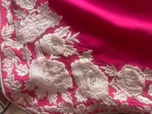 Vibrant Pink Embroidered Kurta