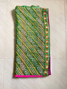 bandhani sare ( with blouse)