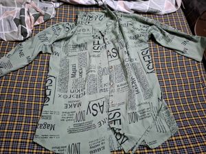 Stylish Printed Casual Tunic Top