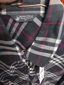 Beverly Hills Polo Club Plaid Shirt