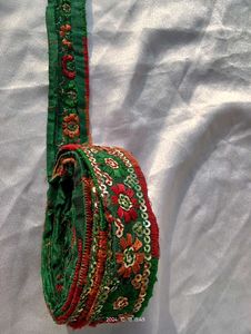Green Lace/ Border For Sare/Dupatta