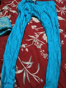 Beautiful Blue Embellished Kurta Set