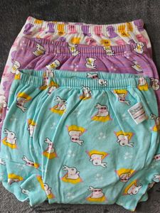 New 3-Pack Super Bottoms Padded Underwear 3-4years