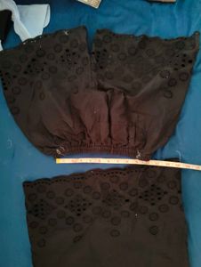 Broderie Anglaise top and shorts