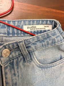 Light Wash Wide Leg Jeans