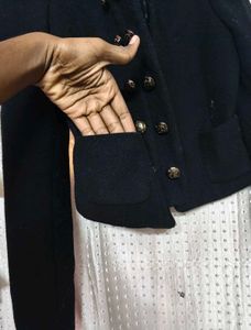 Black Military Style Jacket
