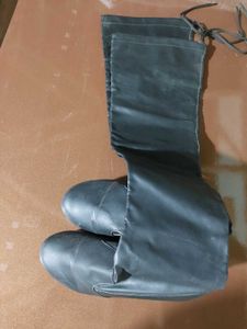 Black Knee-High Boots