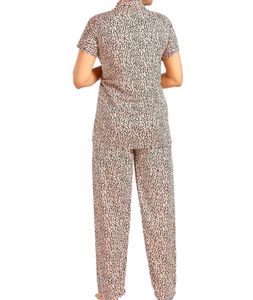 Leopard Print Pajama Set