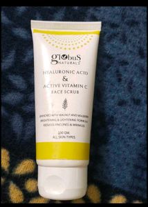 Globus Naturals Hyaluronic Acid Face Scrub