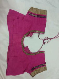 Vibrant Floral Print Saree with blouse