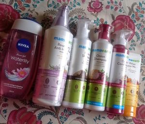 Combo Of Mamaearth And,shill, Nivea Products
