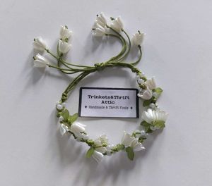 Floral Cord Bracelet