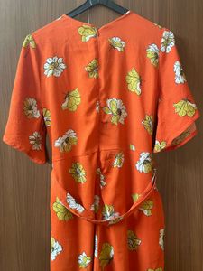 Vibrant Floral Print Jumpsuit