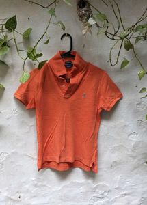 Ralph Lauren Orange Polo Shirt