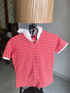 Cute Striped Top &amp; Pink Pant