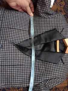 Boys' Checkered Blazer