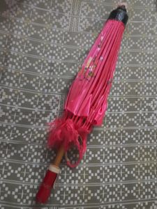 Silk Cloth Hand Painted Umbrella