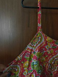 Boho Paisley Print Dress On Sale