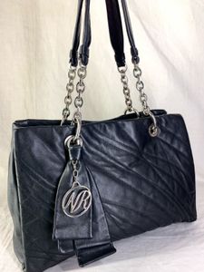 Authentic NINA RICCI French Luxury Leather tote