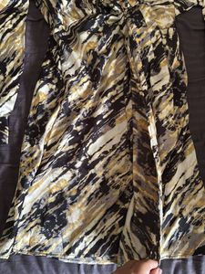 Animal Print Wrap Dress
