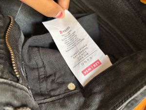 Levi's Striped Button-Up Shirt and pant
