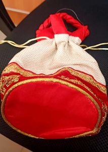 Embroidered Potli Bag