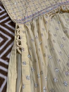 SALE New Elegant Embroidered Yellow Kurta Se