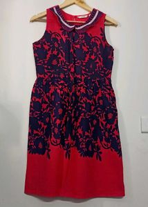 Chic Floral Sleeveless Dress