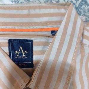 Men's Striped Casual Shirt XL but slim fit