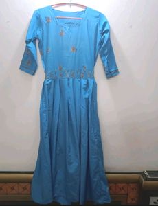 Beautiful Umbrella Frock Anaarkali Shape Kurti
