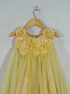 Gold Yellow Frock (Girl's)