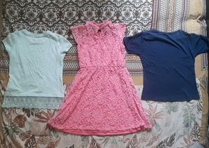combo  Dress and Tees Bundle