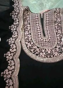 Trending Black Lehenga/ Sharara Choli Set