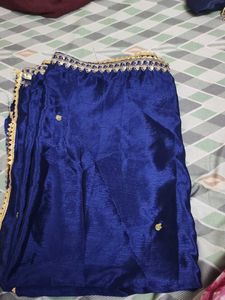 Elegant Blue Embroidered Kurta