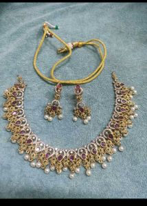 Jeweled Necklace &amp; Earring Set